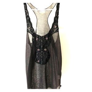 Intimately Free People sheer sexy tank top